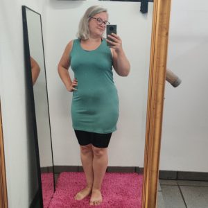 Bamboo Tank Top Ocean - Amamiko