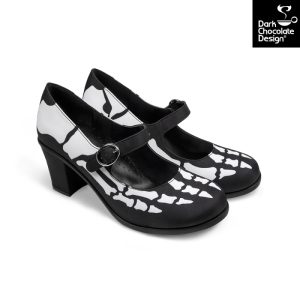 Beautiful Until Death - Midi Heels sko - Hot Chocolate Design