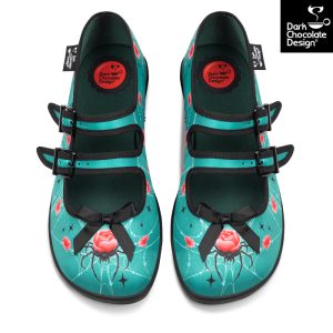 Bloomfang - Mary Jane Sko - Hot Chocolate Design