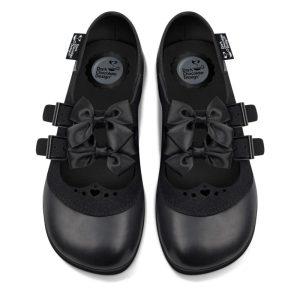 Dark Heart Mary Jane Sko - Hot Chocolate Design