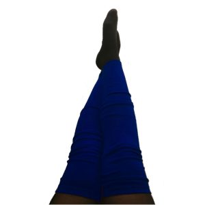 Blå Uld Benvarmere Til Voksne - Soft Beauty