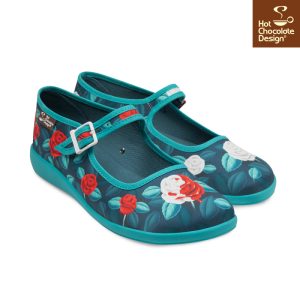 Paint The Roses Red - Mary Jane Sko - Hot Chocolate Design