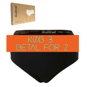 Bambus trusser i sort - 530 - Festival