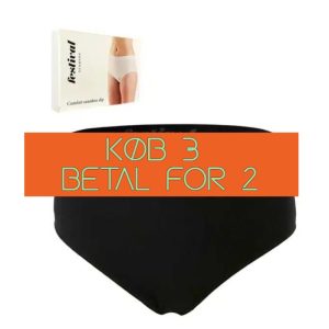 Mikrofiber trusser i sort - 507000 - Festival