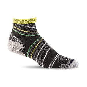 SockWell Sportstrømper Herre - Sort/Grå/Grøn billede